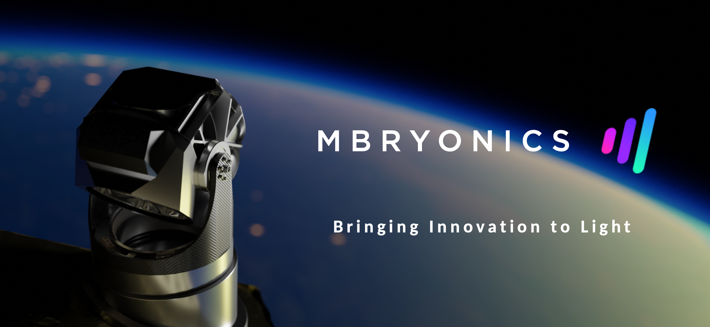 MBRYONICS selected as optical terminal provider for DARPA’s Space-BACN Program 1 MbryonicsBanner InToLight